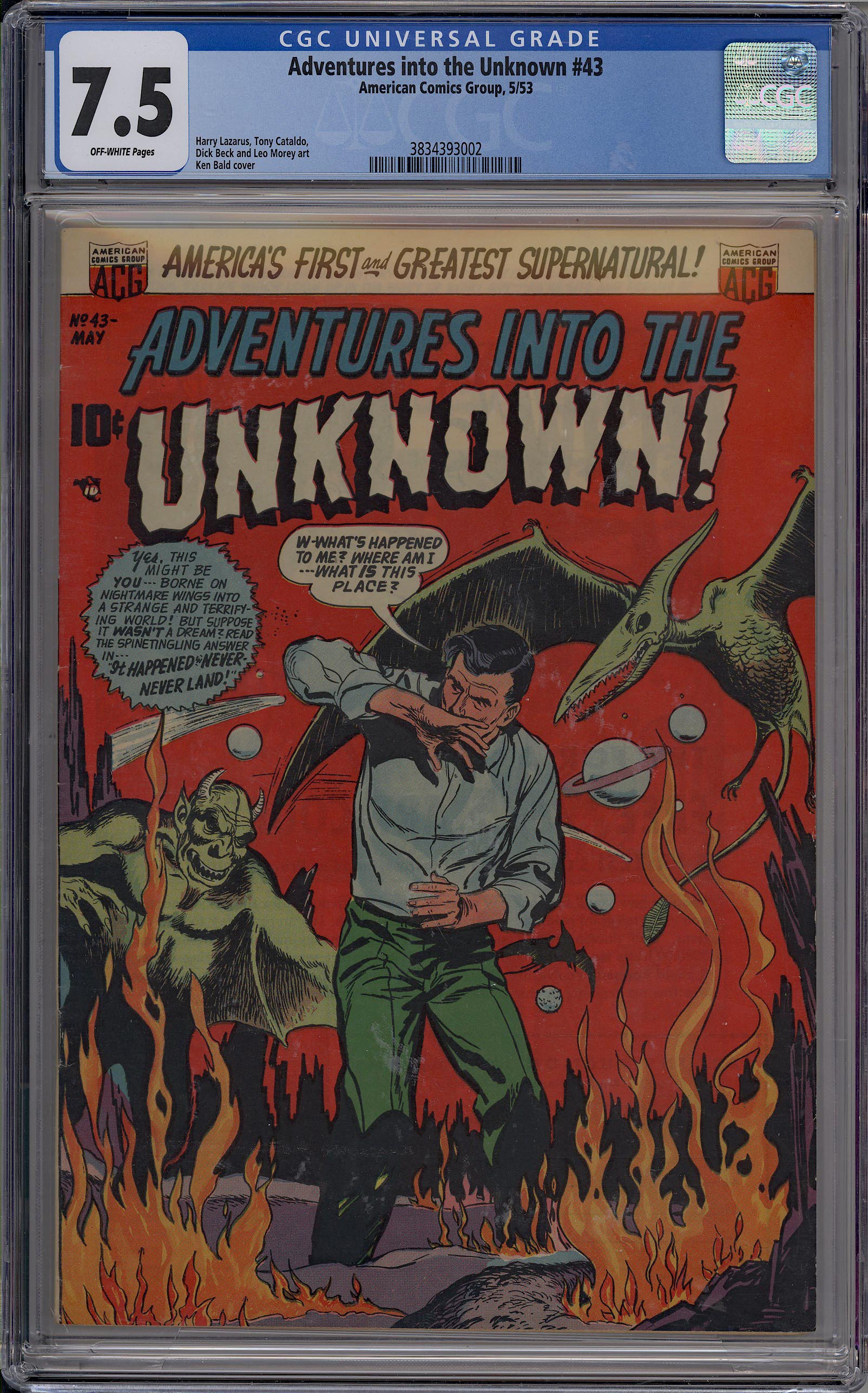 Adventures Into The Unknown #43 Adventures Into The Unknown #43