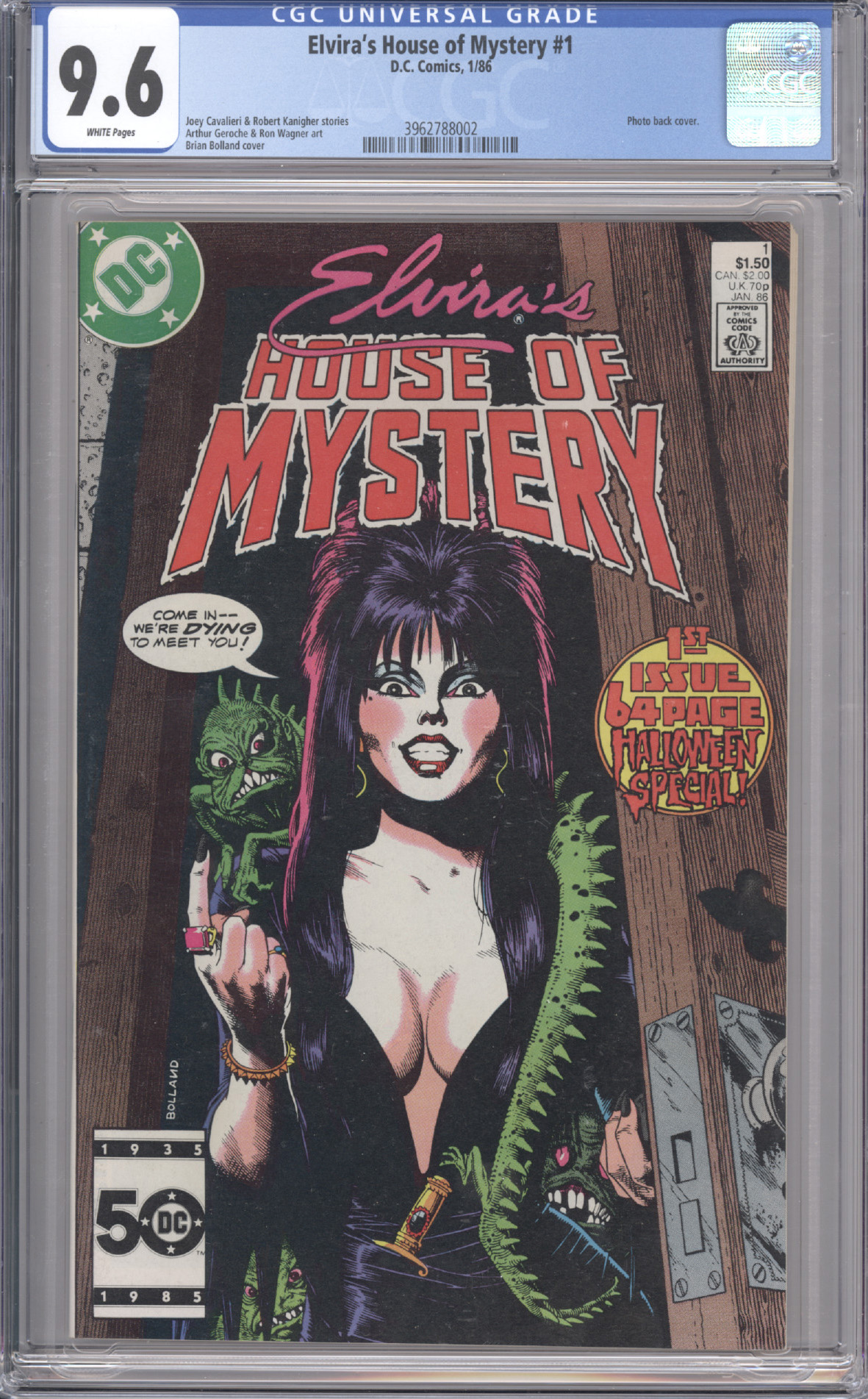 Elvira's House of Mystery #1 front