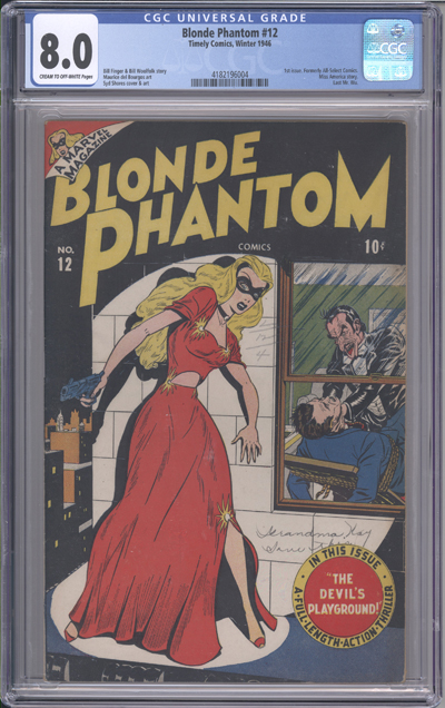 Blonde Phantom  #12