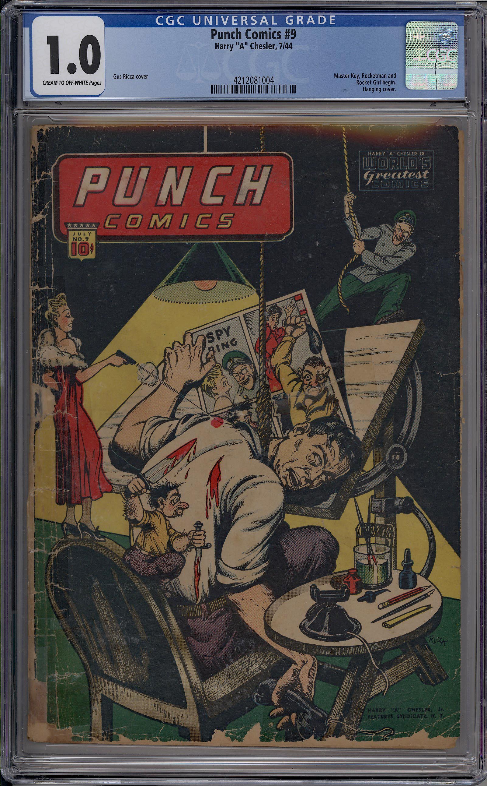 Punch Comics   #9