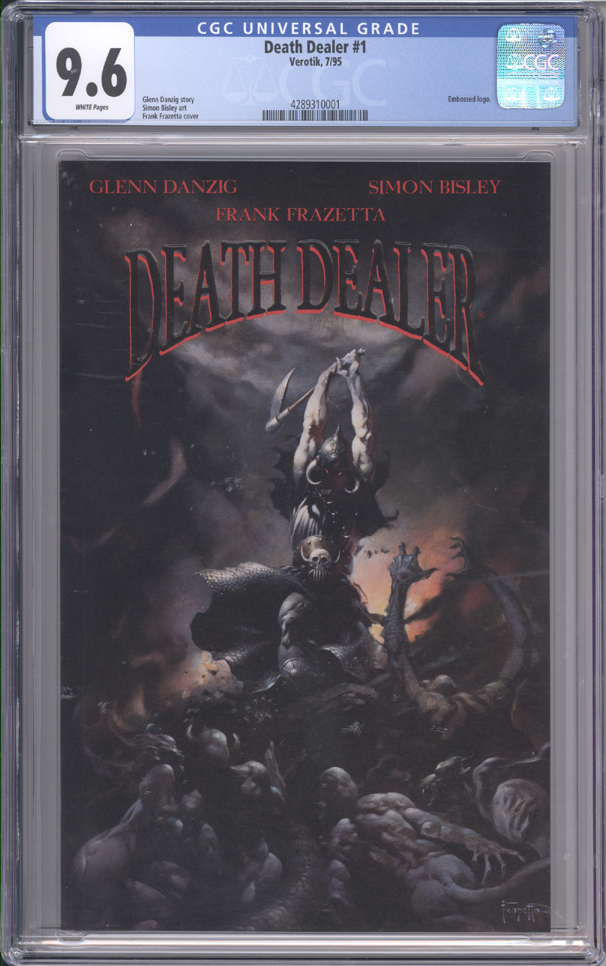 Death Dealer   #1 front