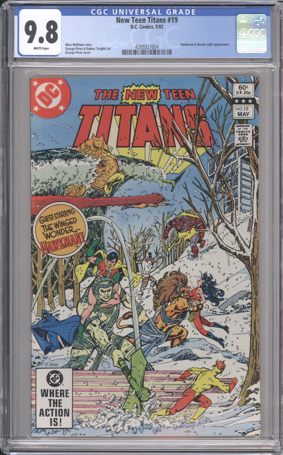 New Teen Titans  #19 front