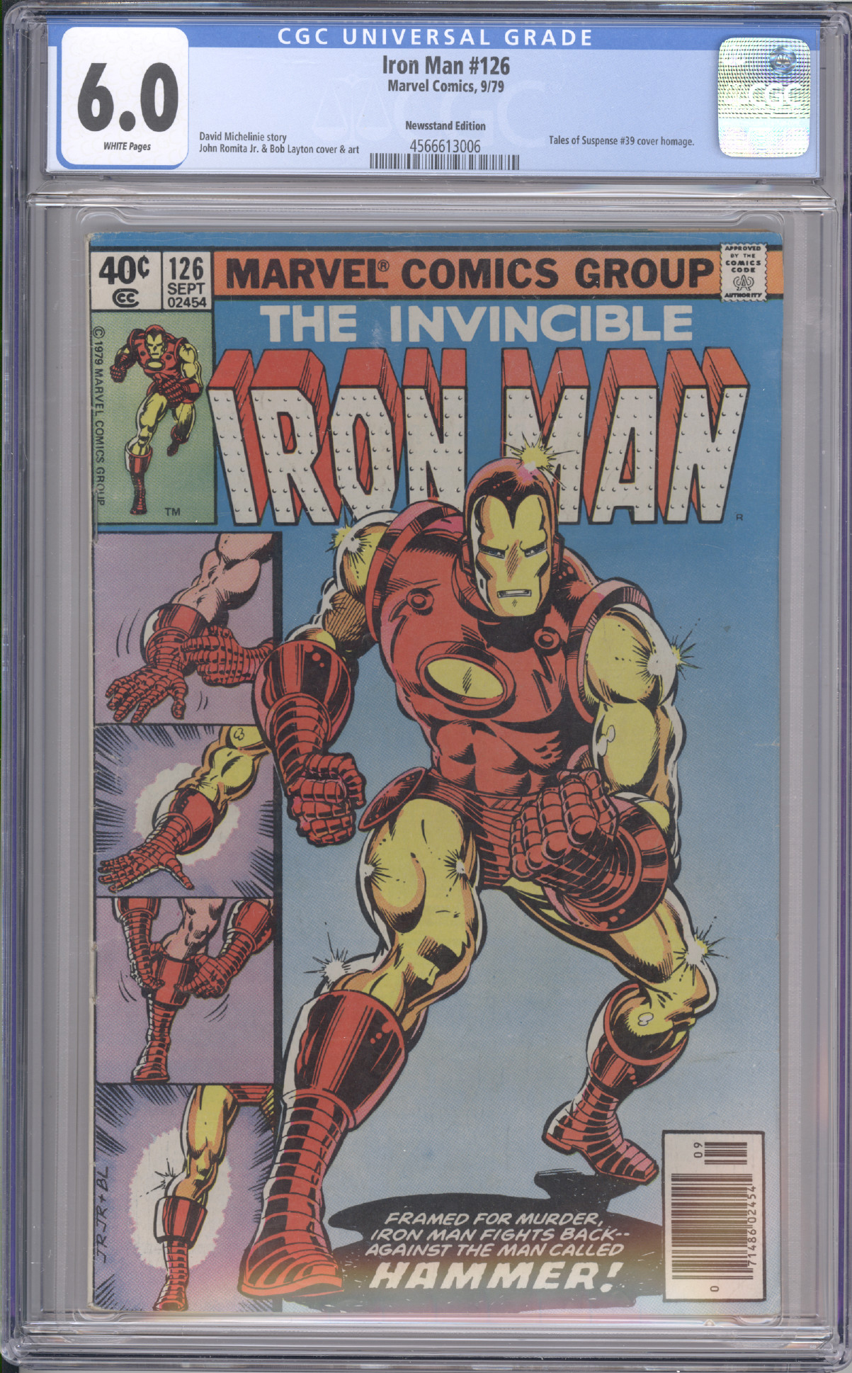 Iron Man #126 front