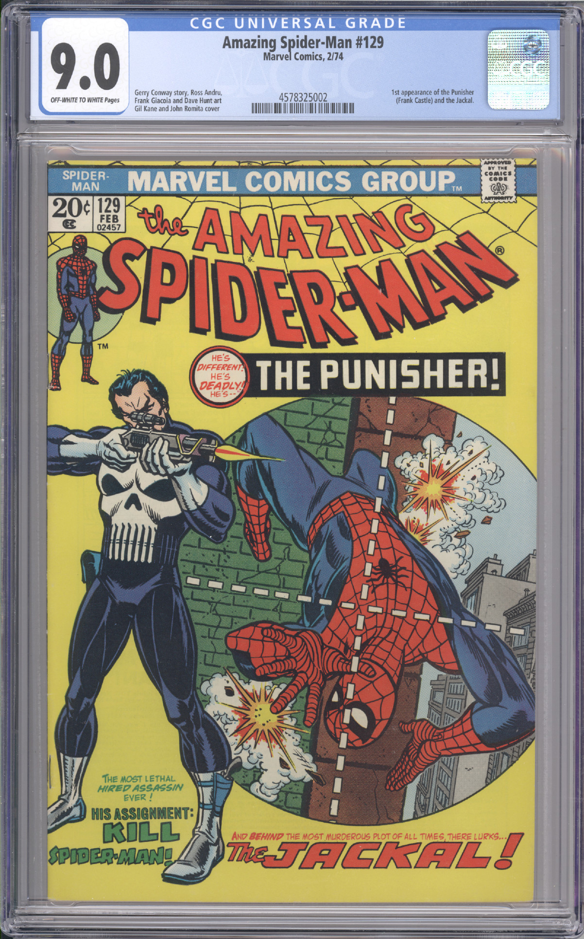 Amazing Spider-Man #129 front