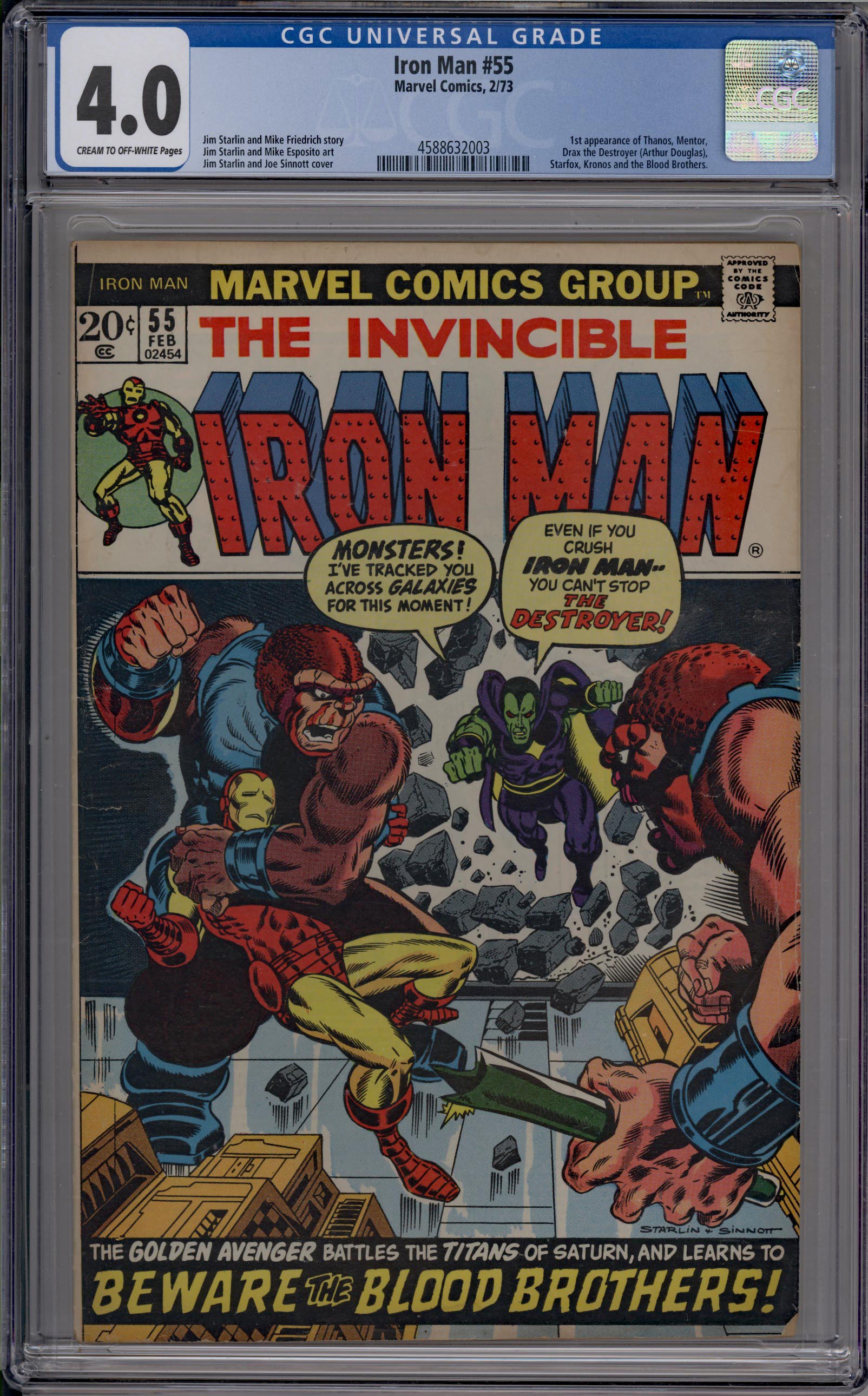 Iron Man #55 Iron Man #55