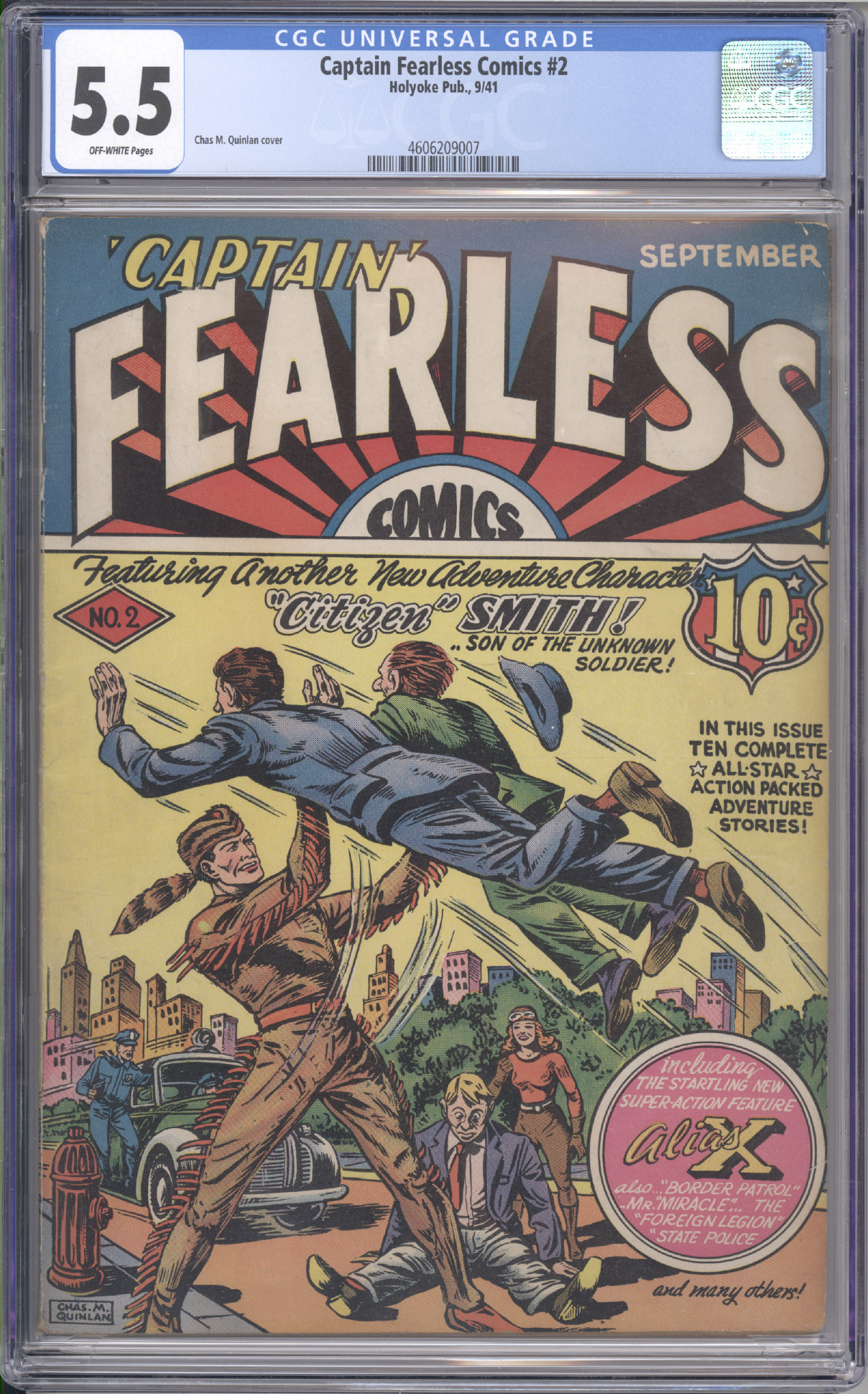 Captain Fearless   #2