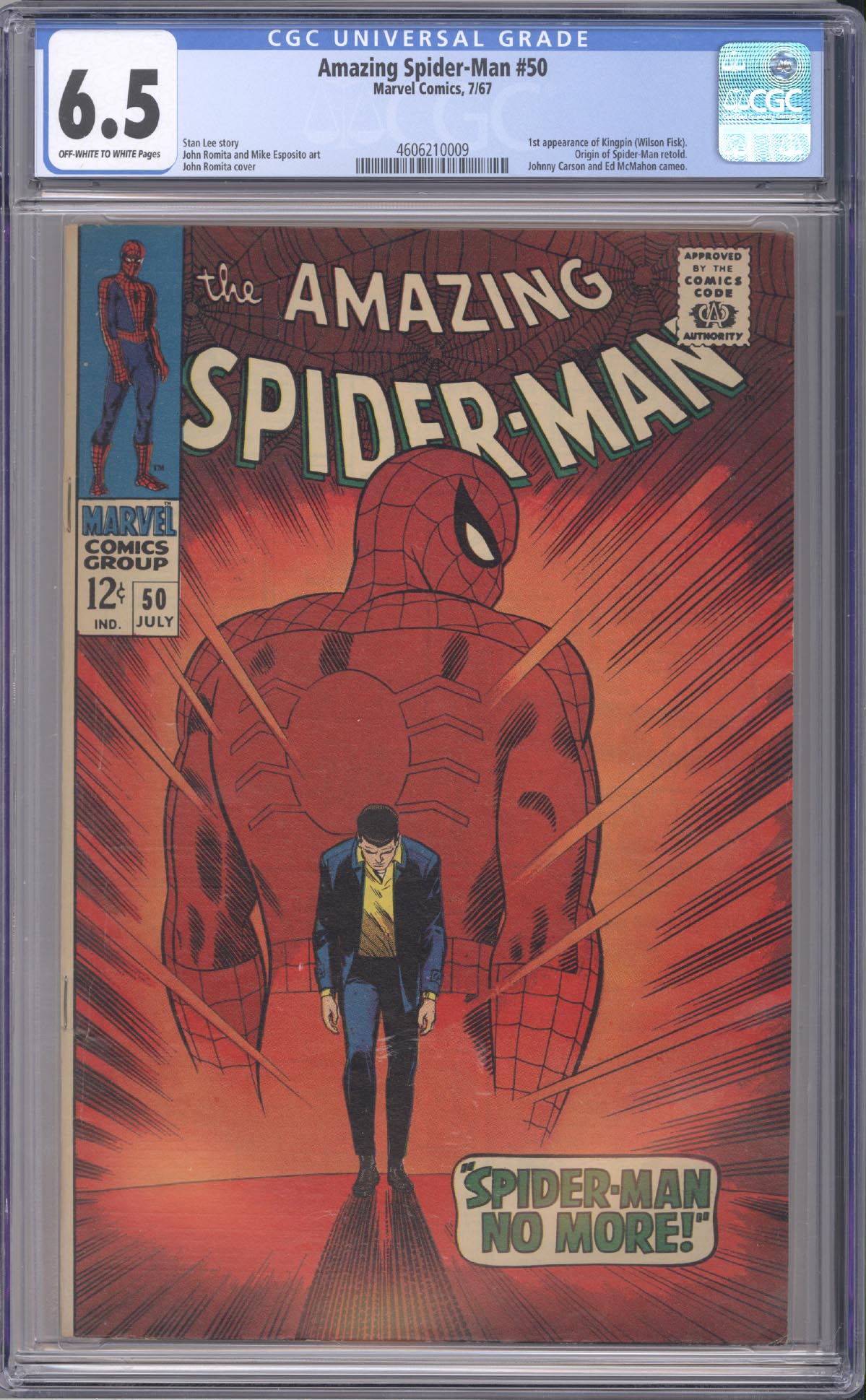 Amazing Spider-Man  #50