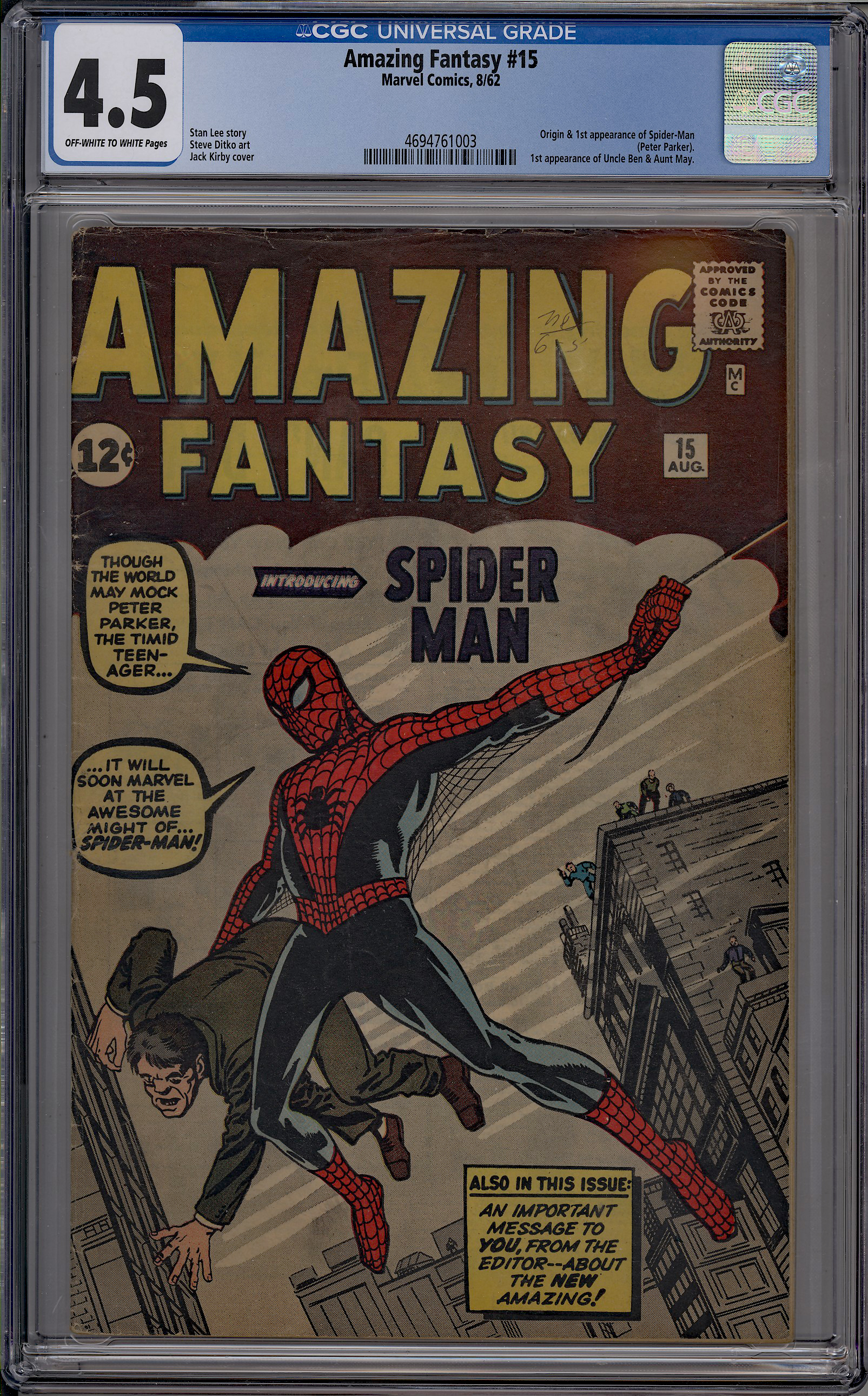Amazing Fantasy #15 Amazing Fantasy #15