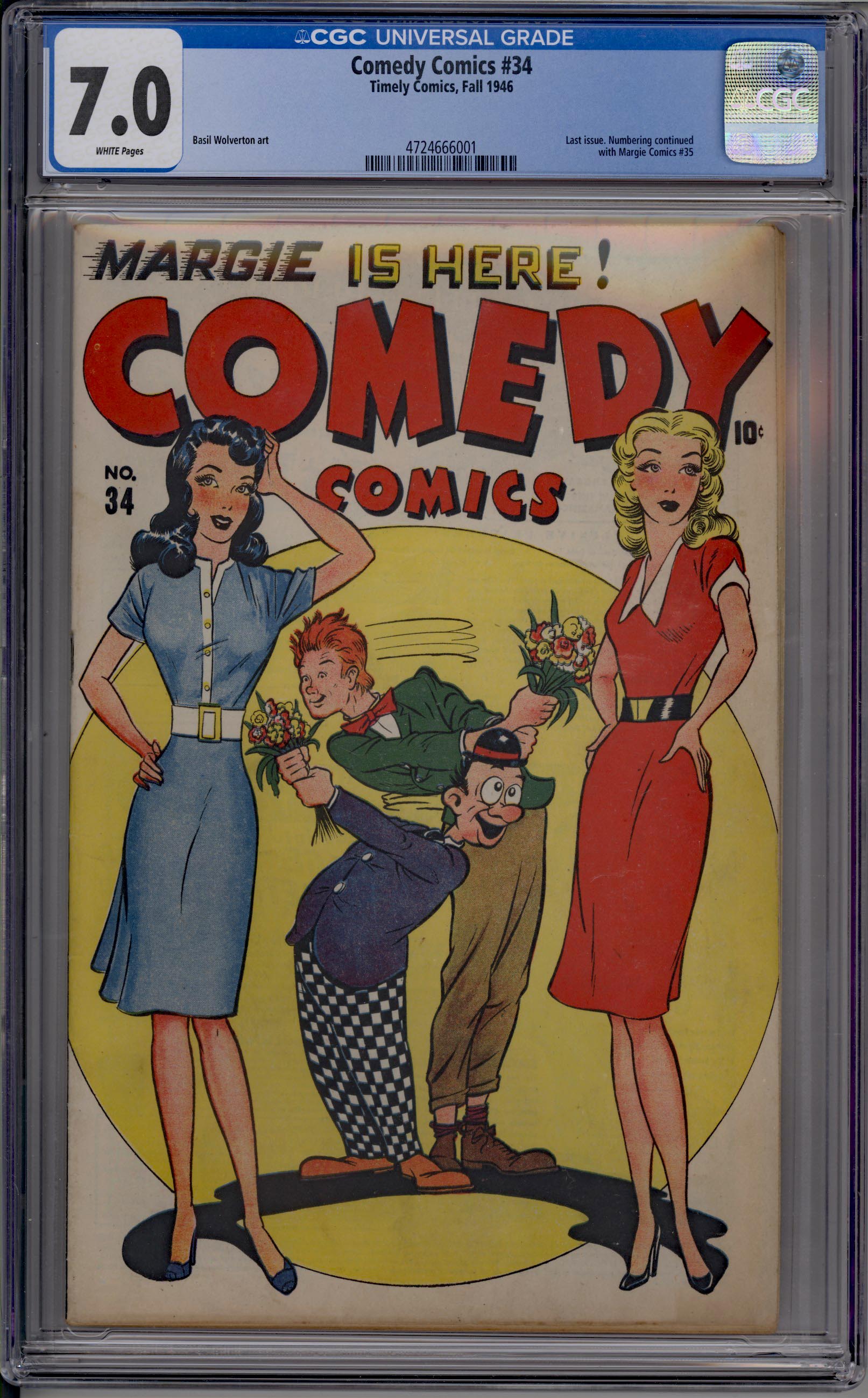 Comedy Comics  #34