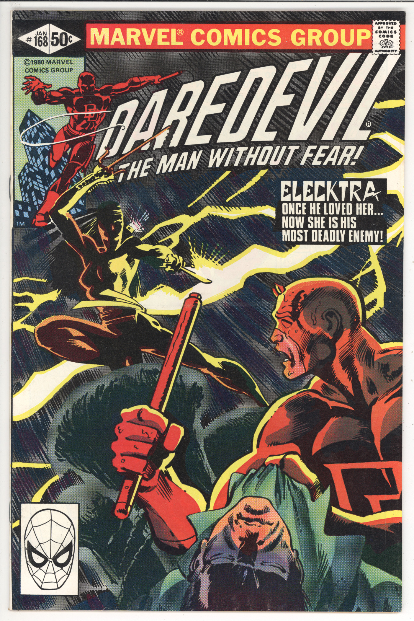 Daredevil #168 front