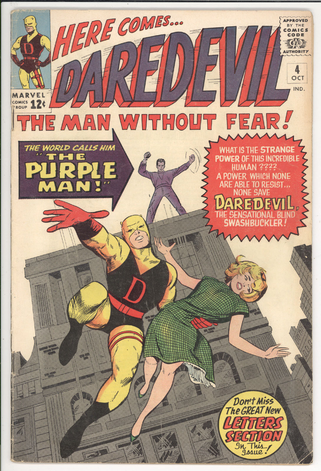 Daredevil #4 front