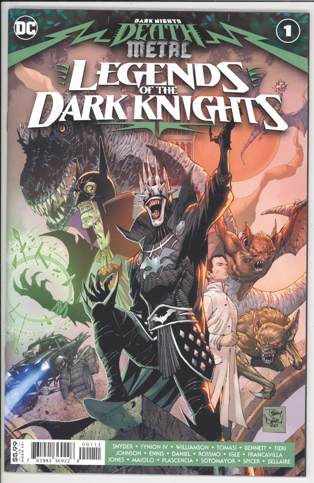 Dark Nights: Death Metal LOTDK  #1 front