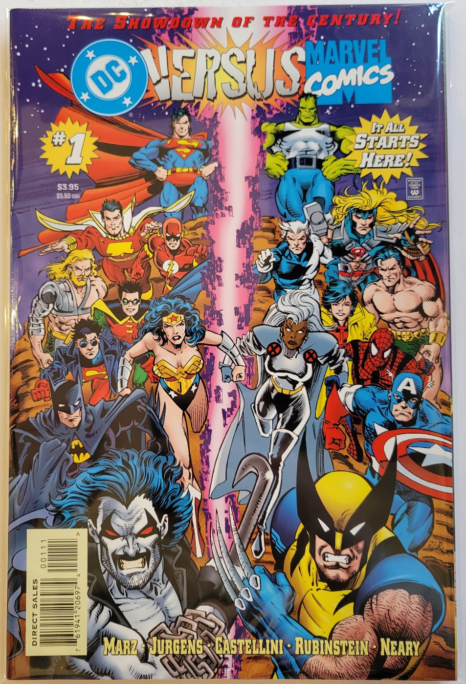 DC Versus Marvel/Marvel Versus DC #1-4
