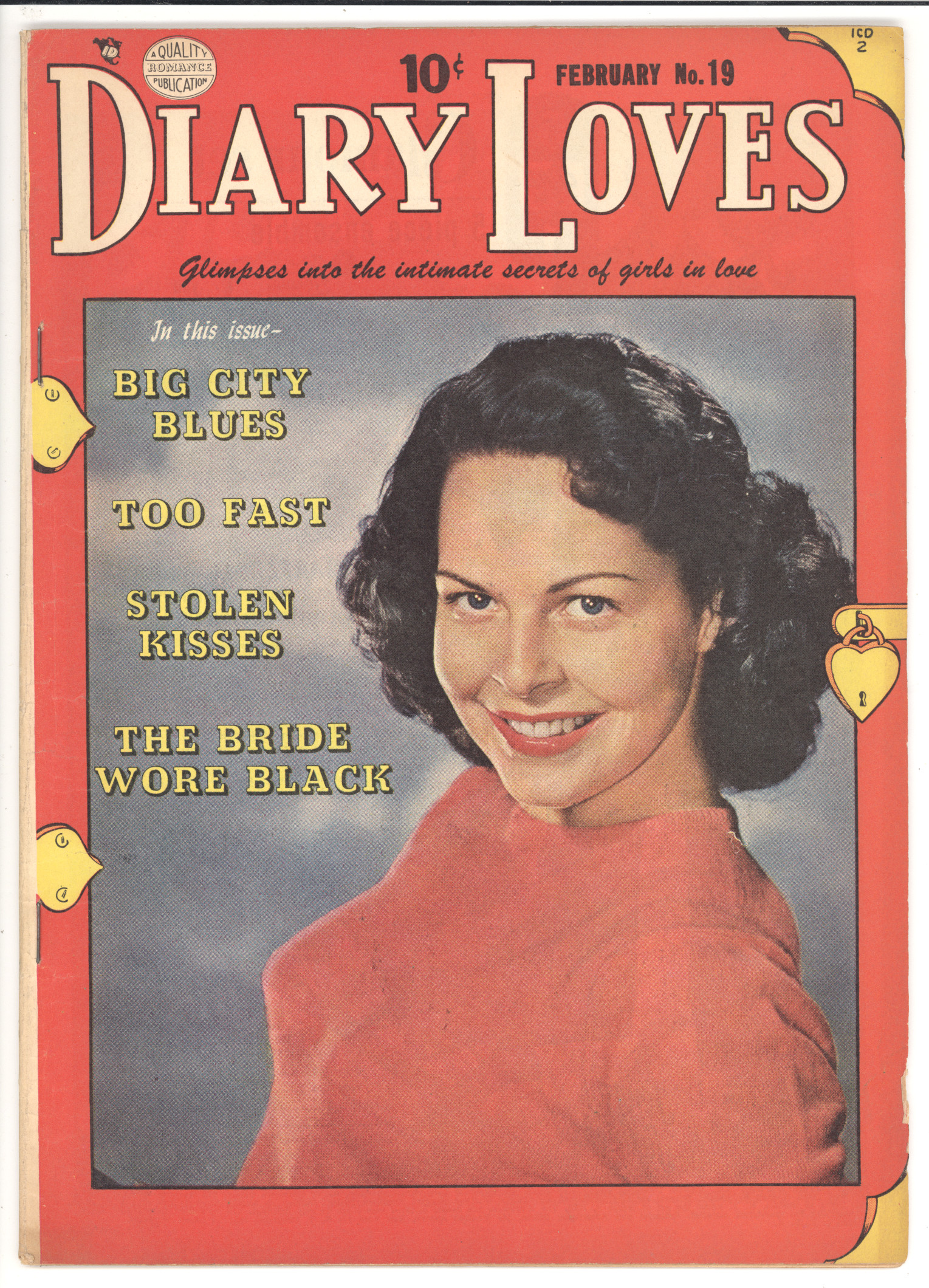 Diary Loves #19 front