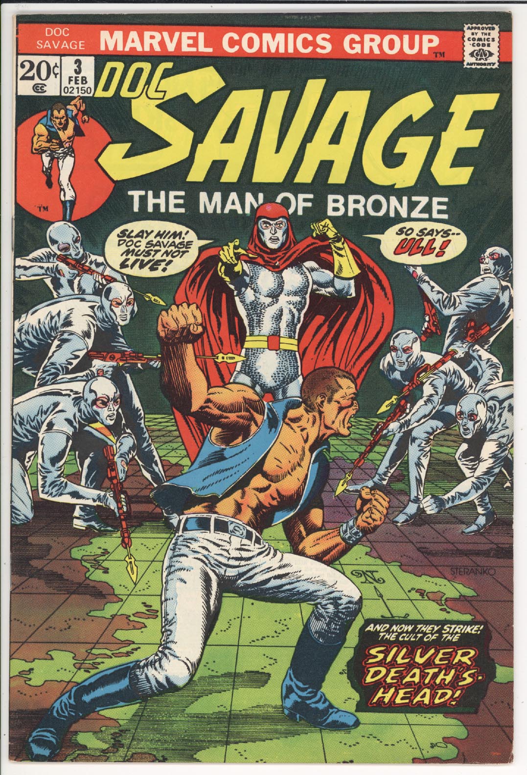 Doc Savage #3 front