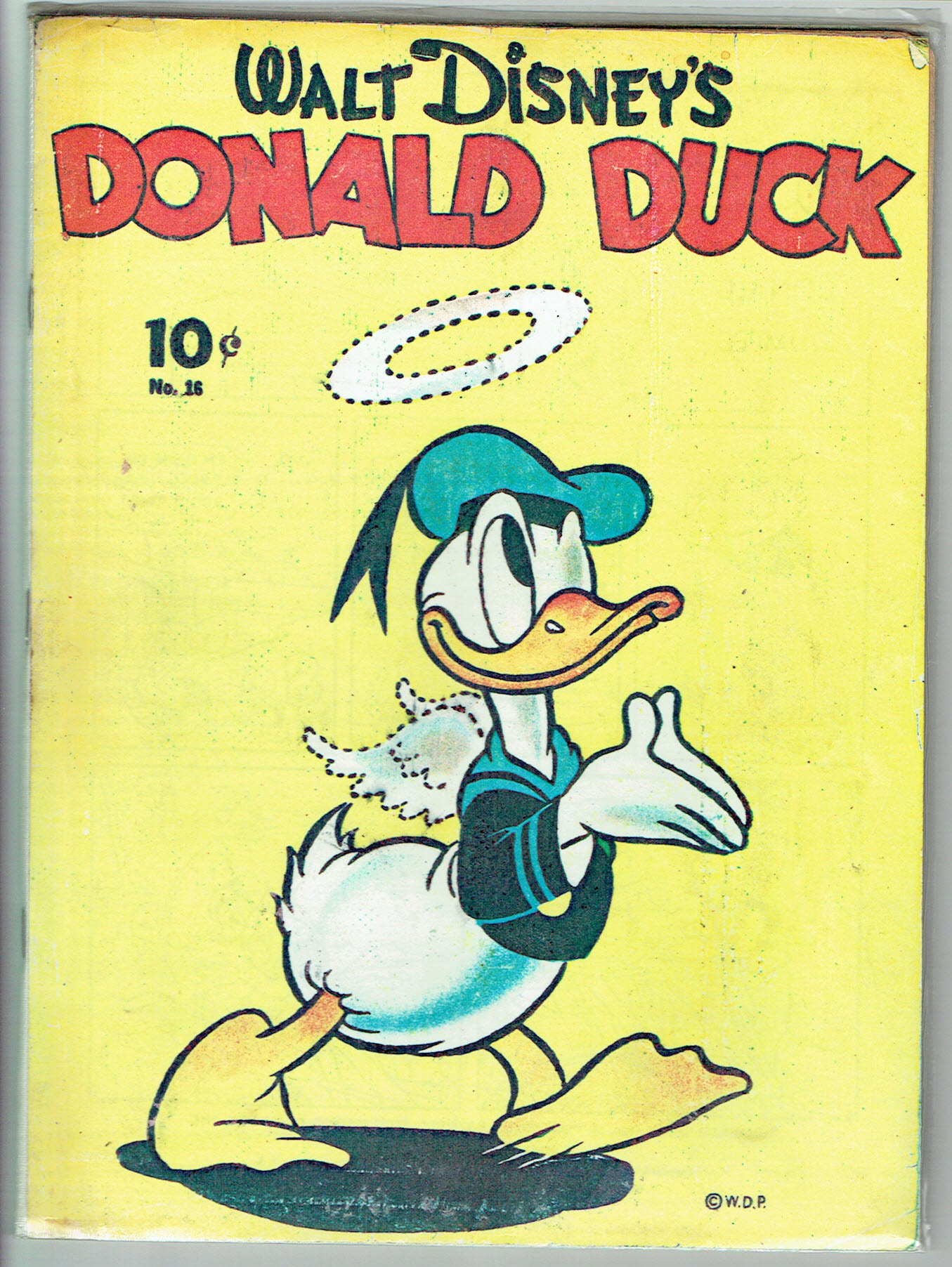 Donald Duck  #16 front