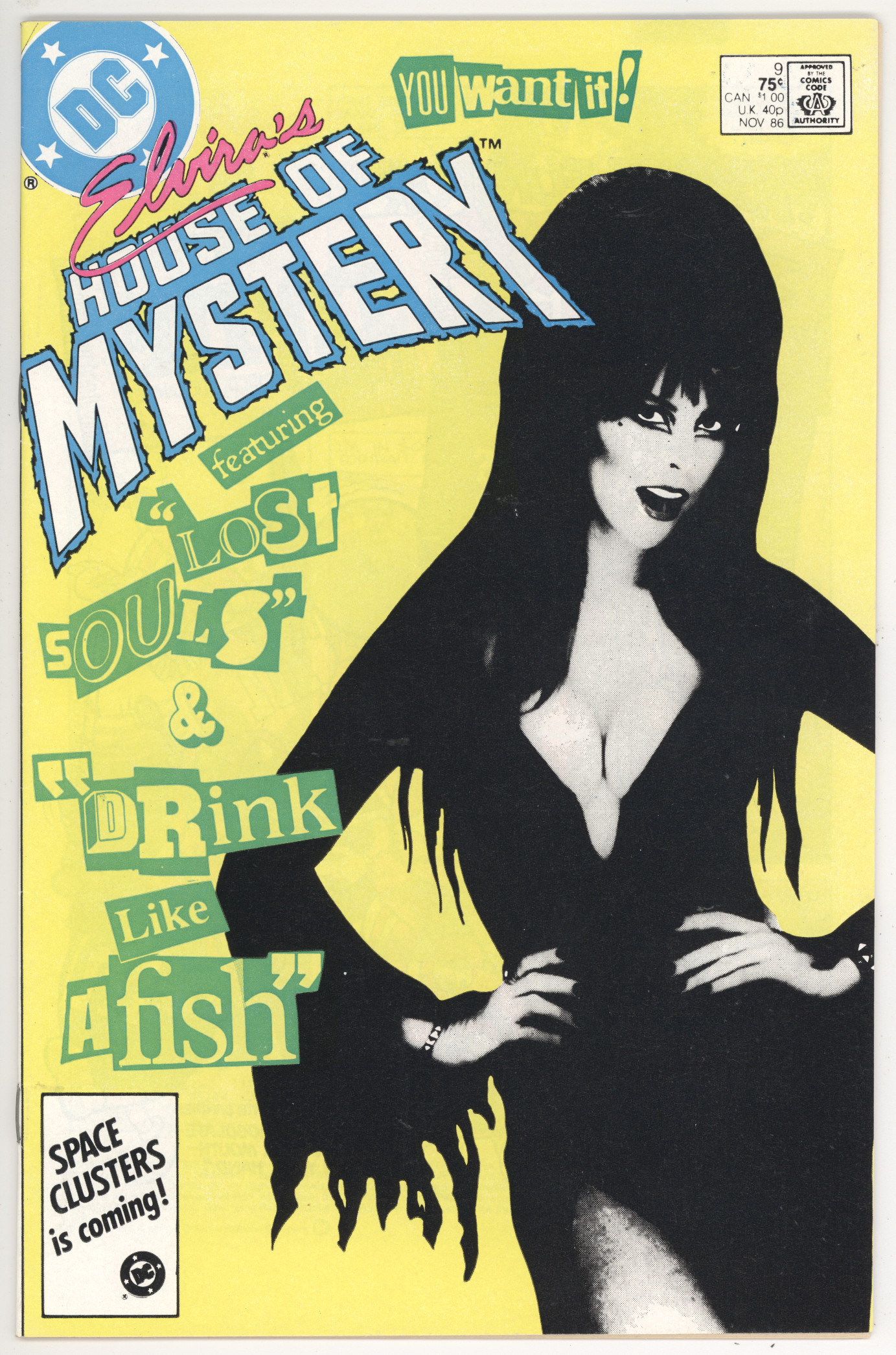 Elvira's House of Mystery   #9