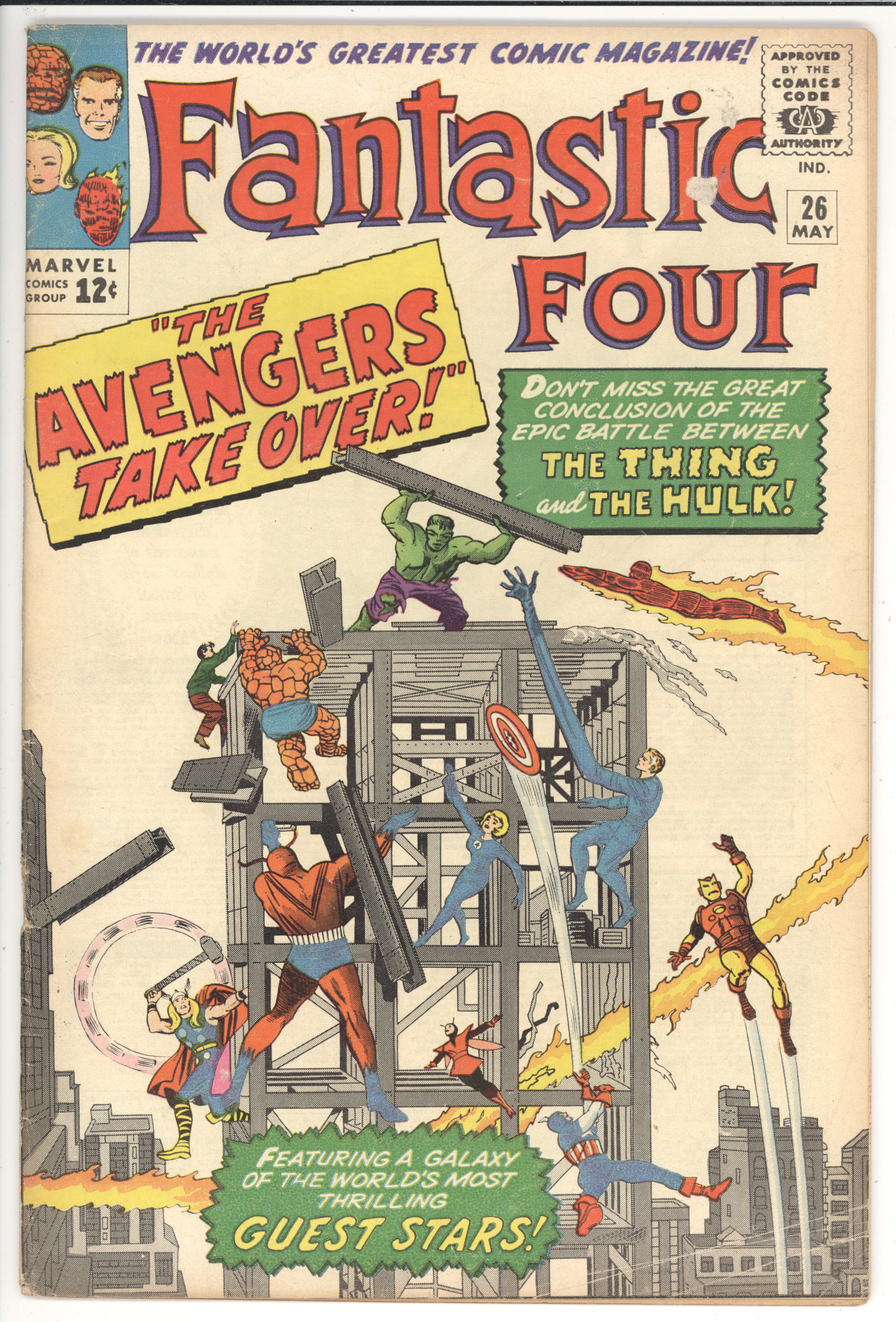 Fantastic Four #26 front