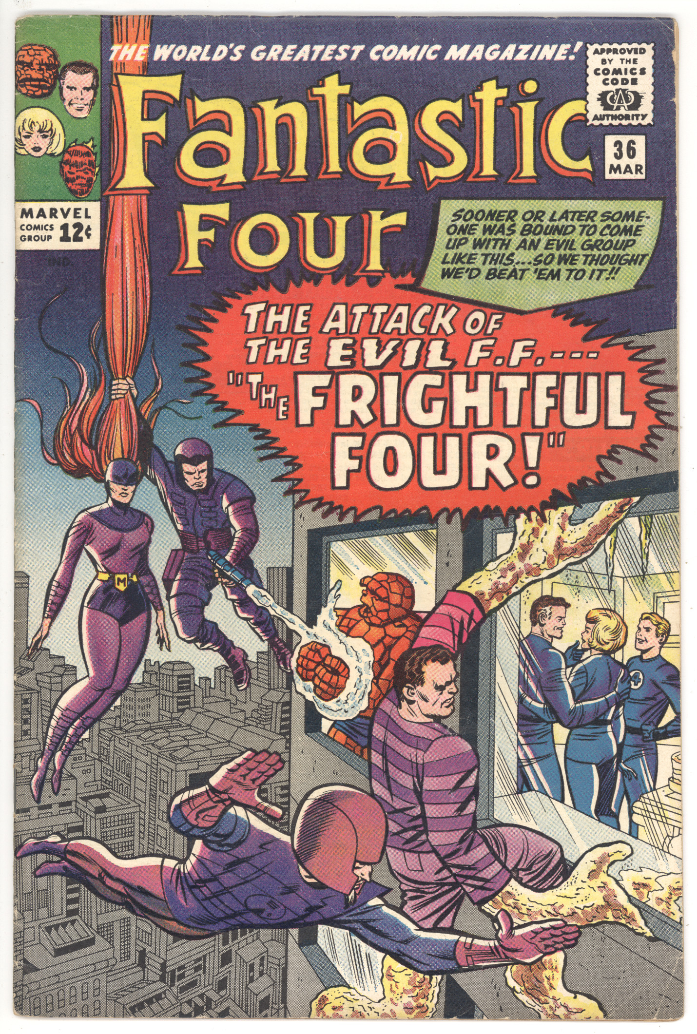 Fantastic Four  #36