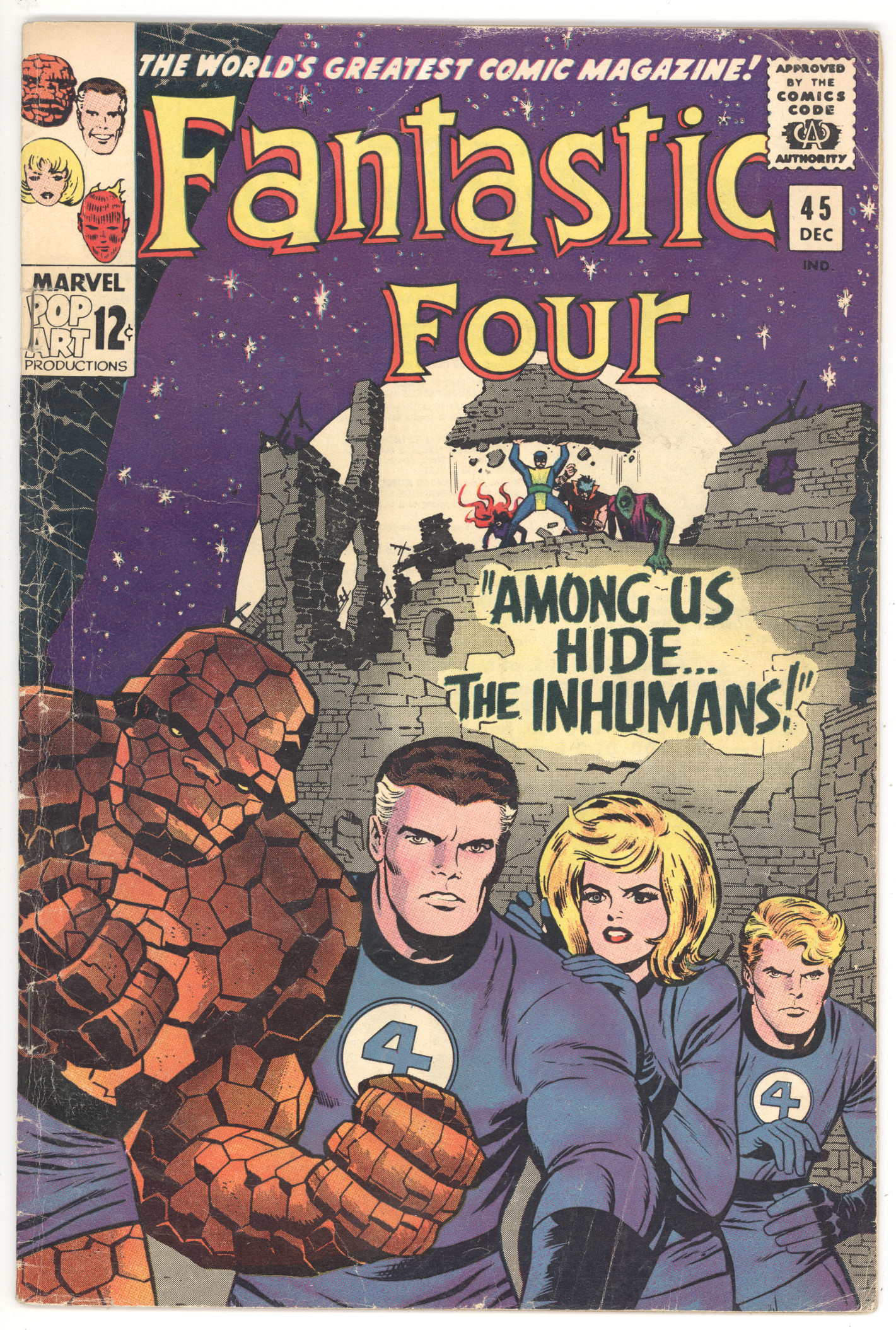 Fantastic Four  #45