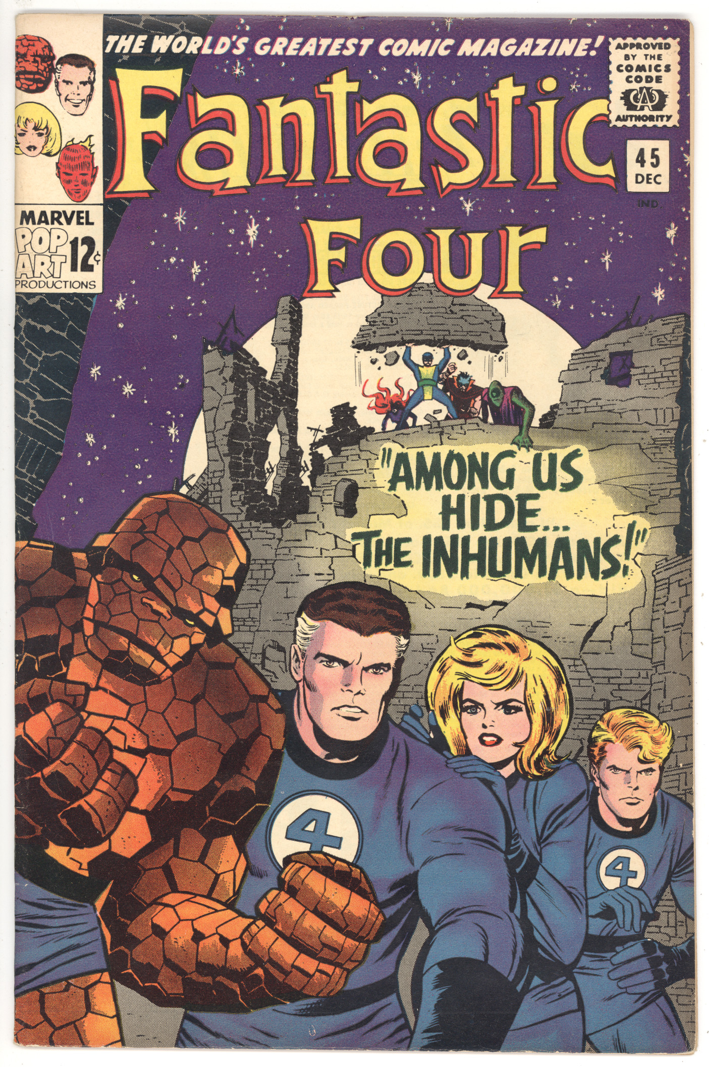 Fantastic Four  #45