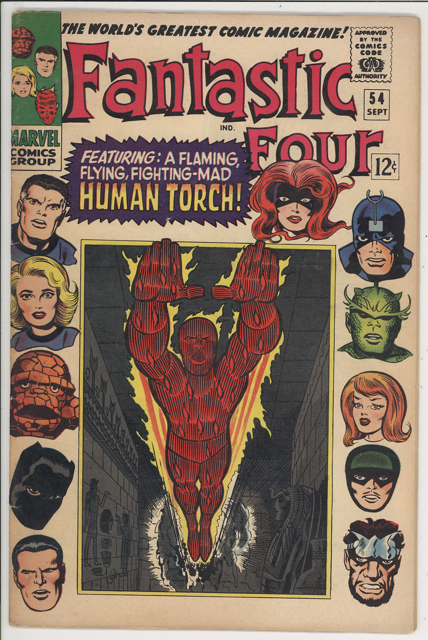 Fantastic Four  #54