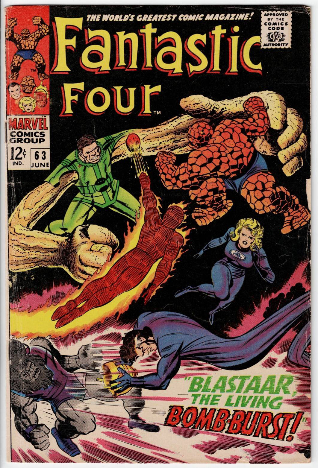 Fantastic Four #63 front