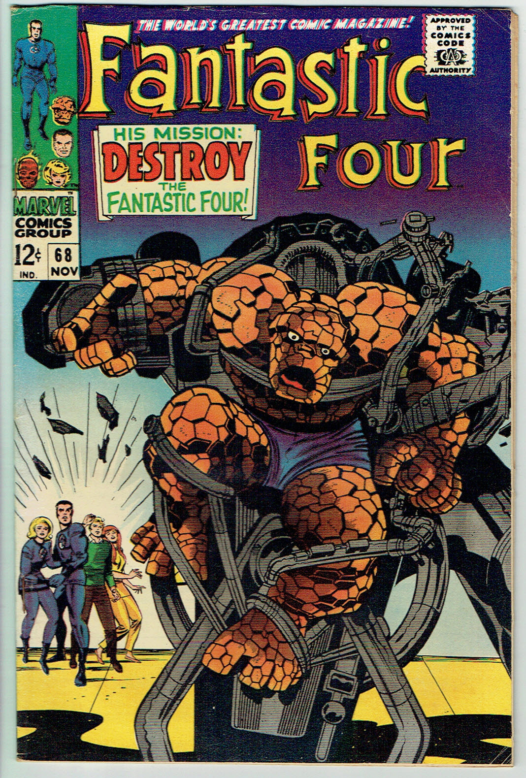 Fantastic Four  #68