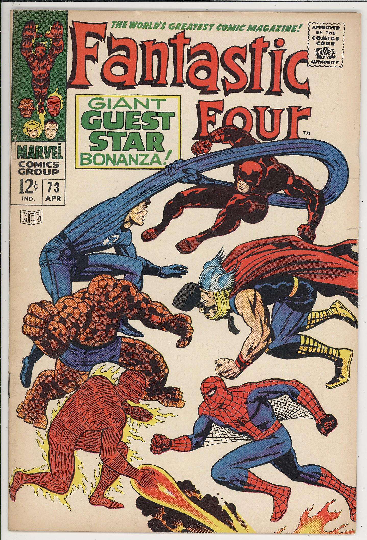 Fantastic Four  #73