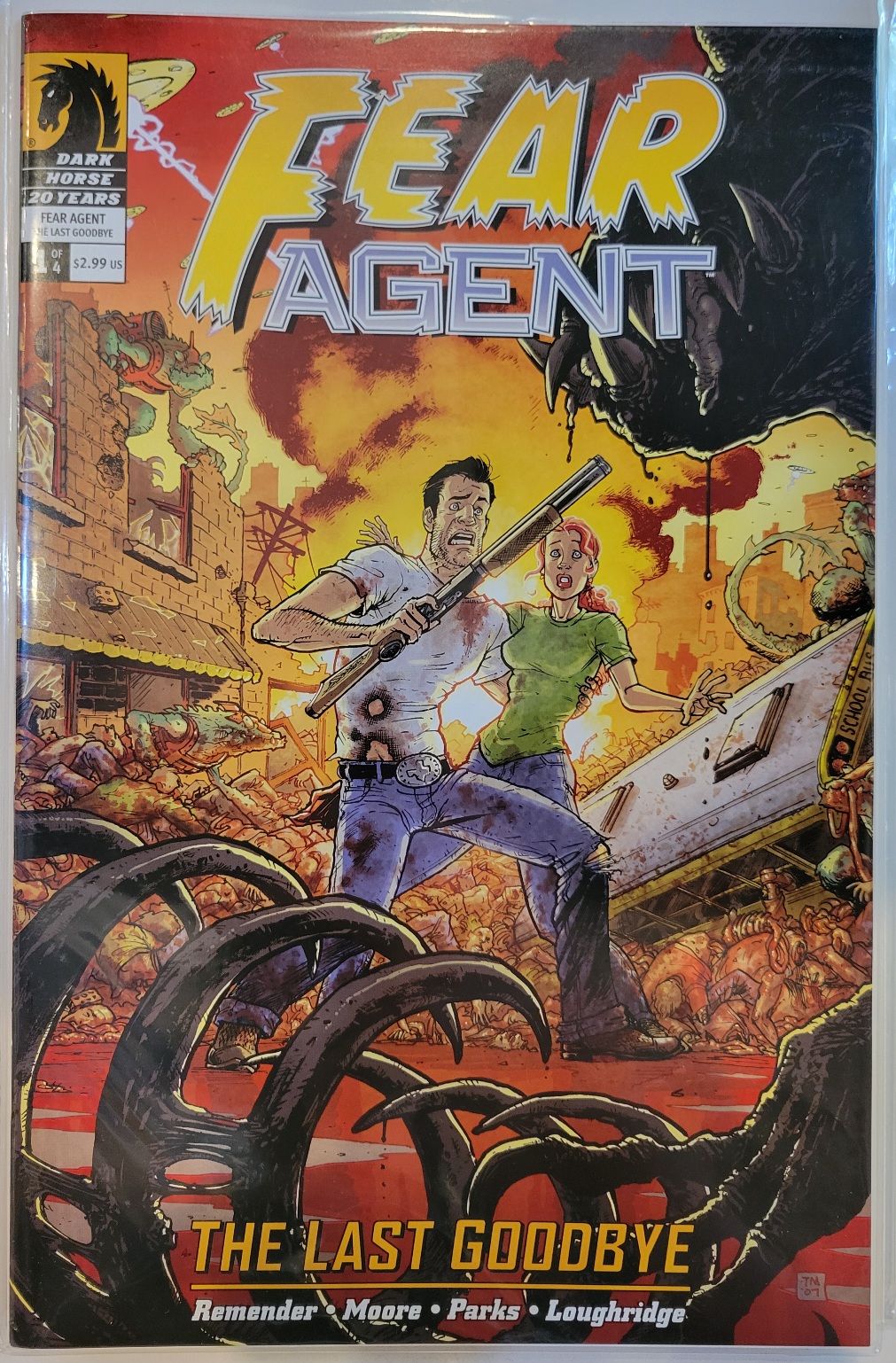 Fear Agent The Last Goodbye #1-4 front