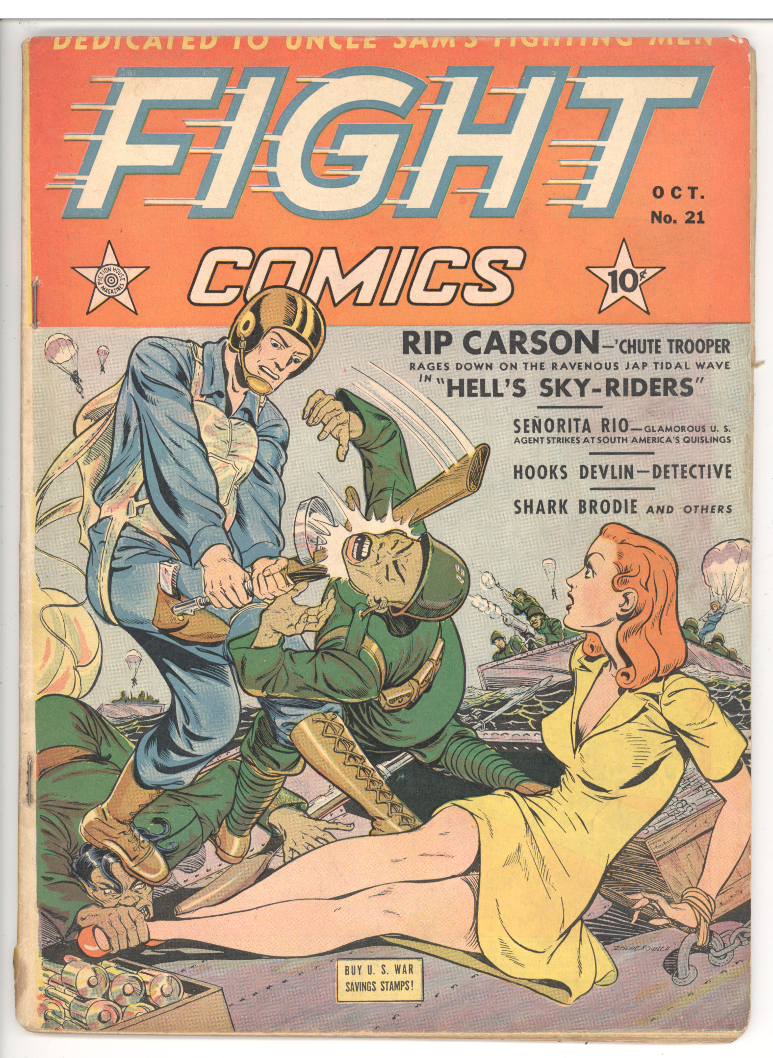Fight Comics  #21