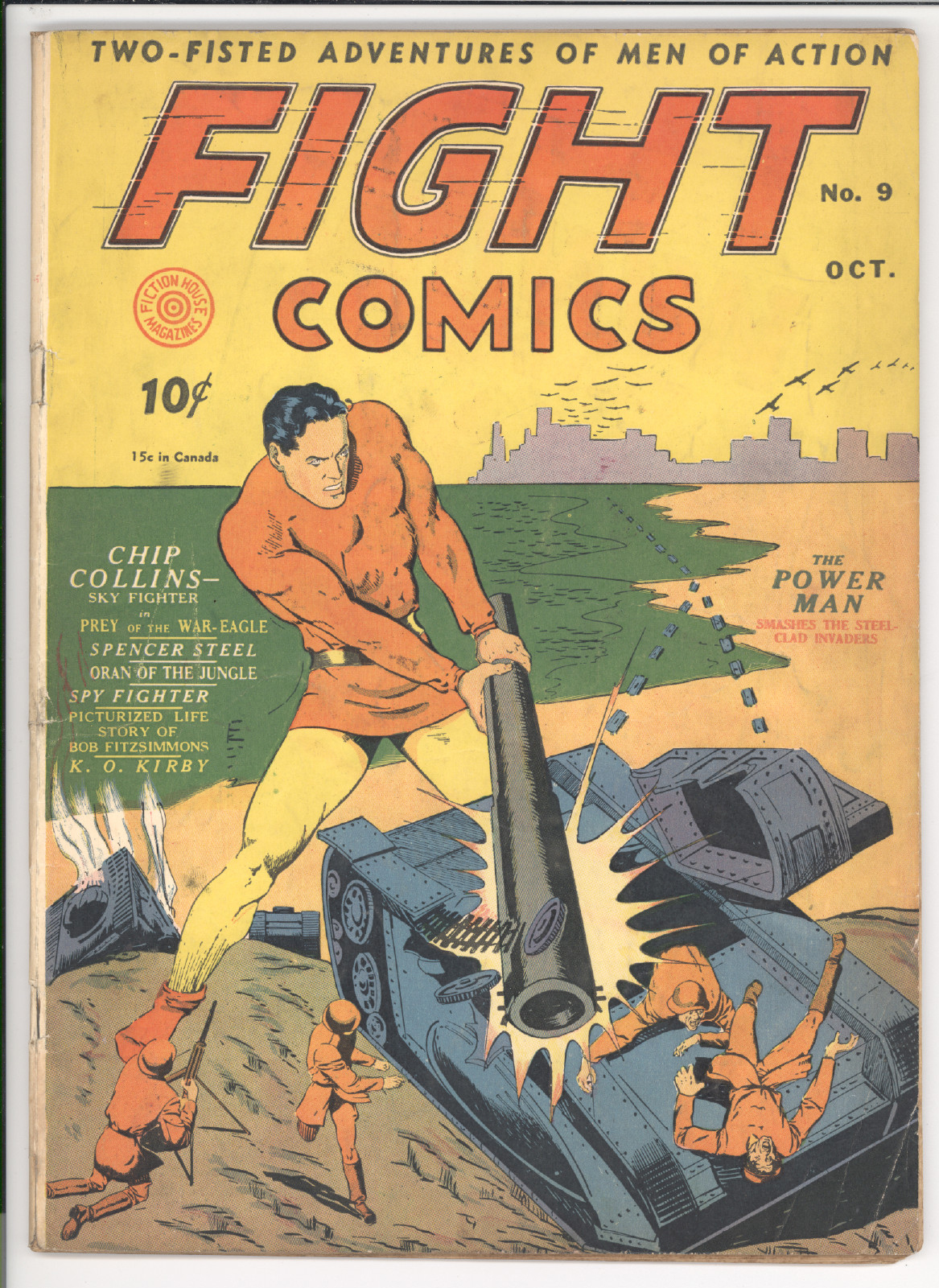 Fight Comics   #9 front
