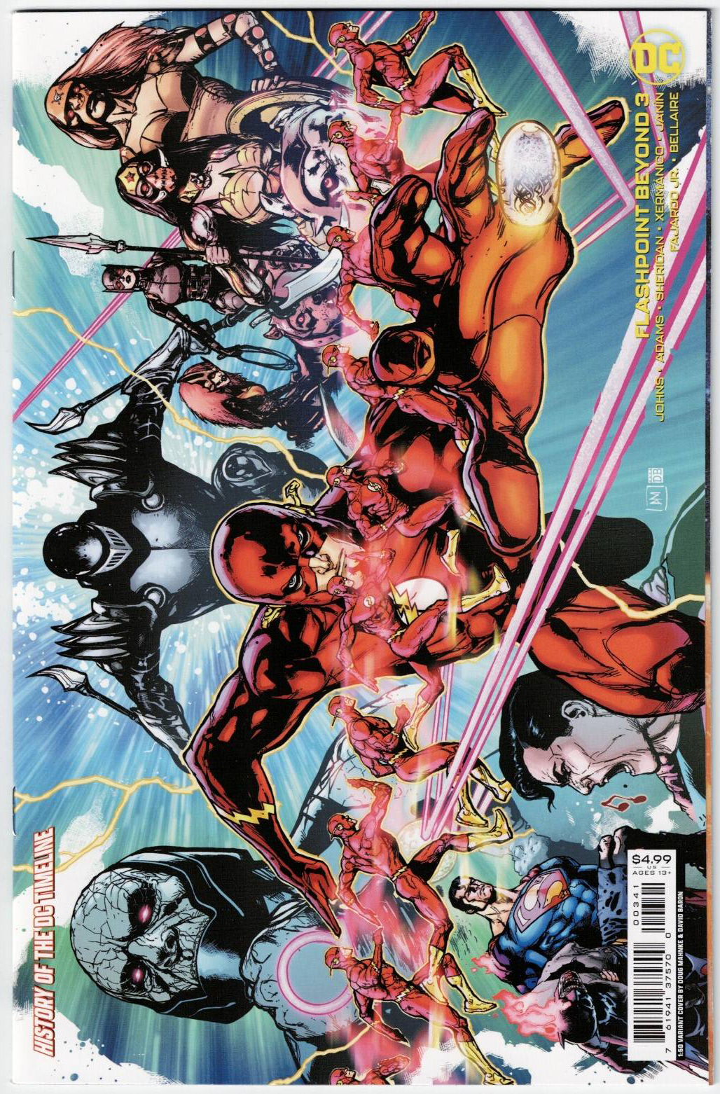 Flashpoint Beyond  #3 front