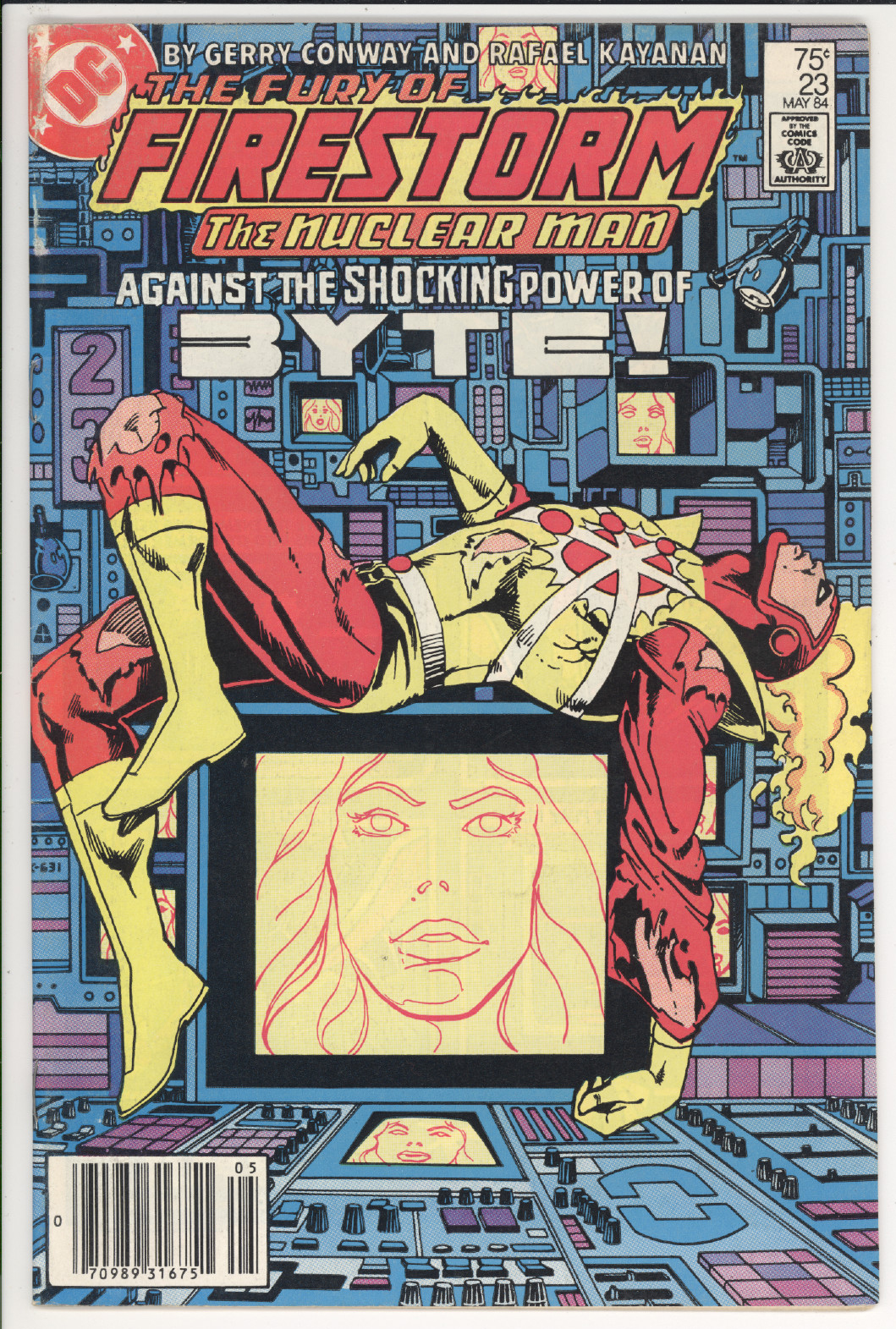 Fury of Firestorm #23 front