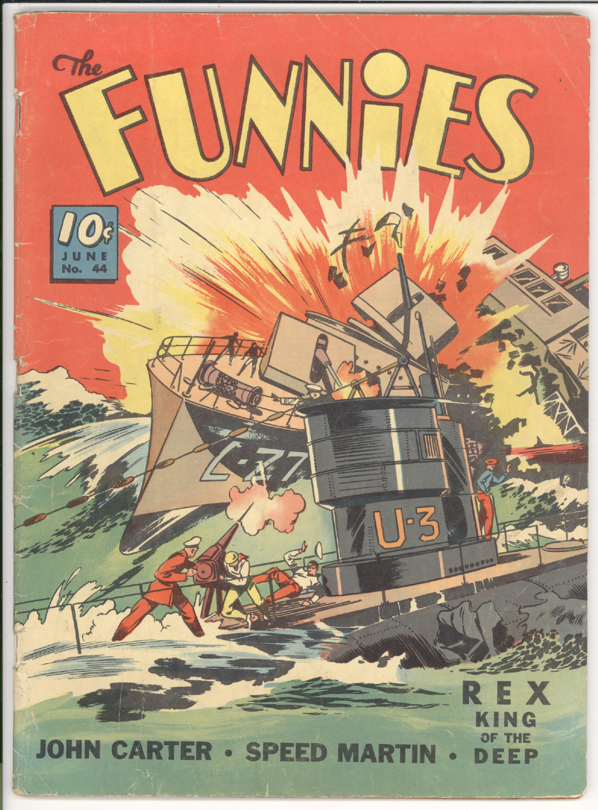The Funnies #44 front