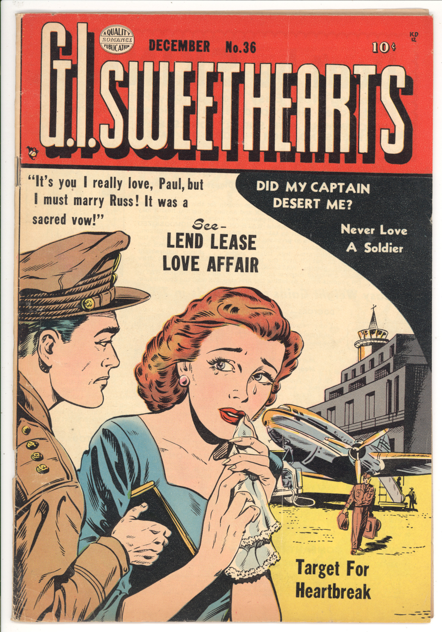 G.I. Sweethearts #36 front