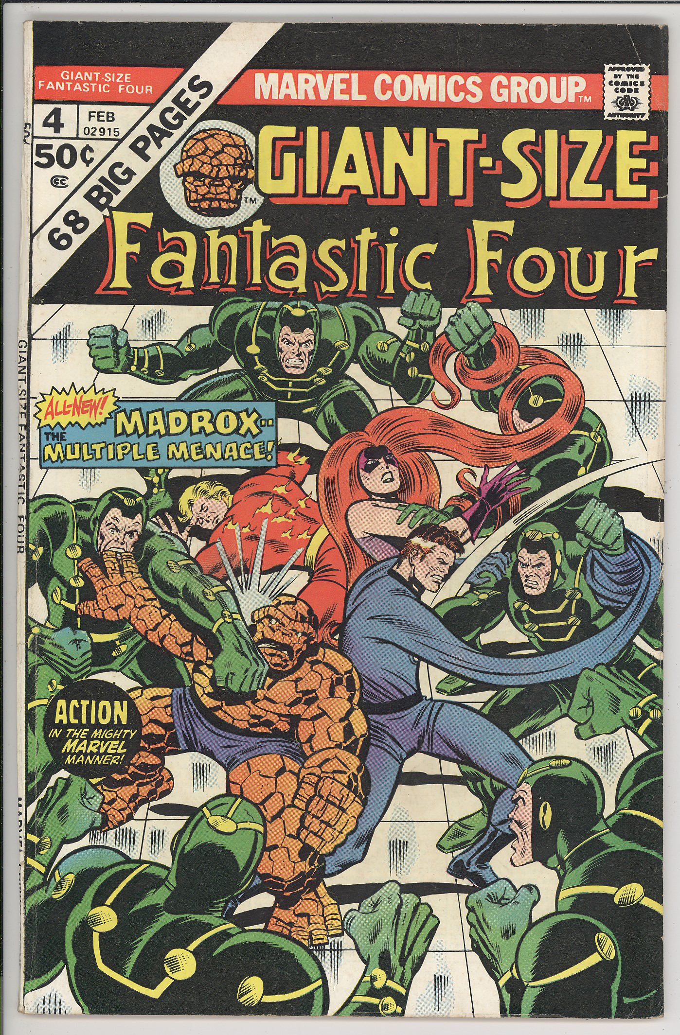 Giant-Size Fantastic Four   #4