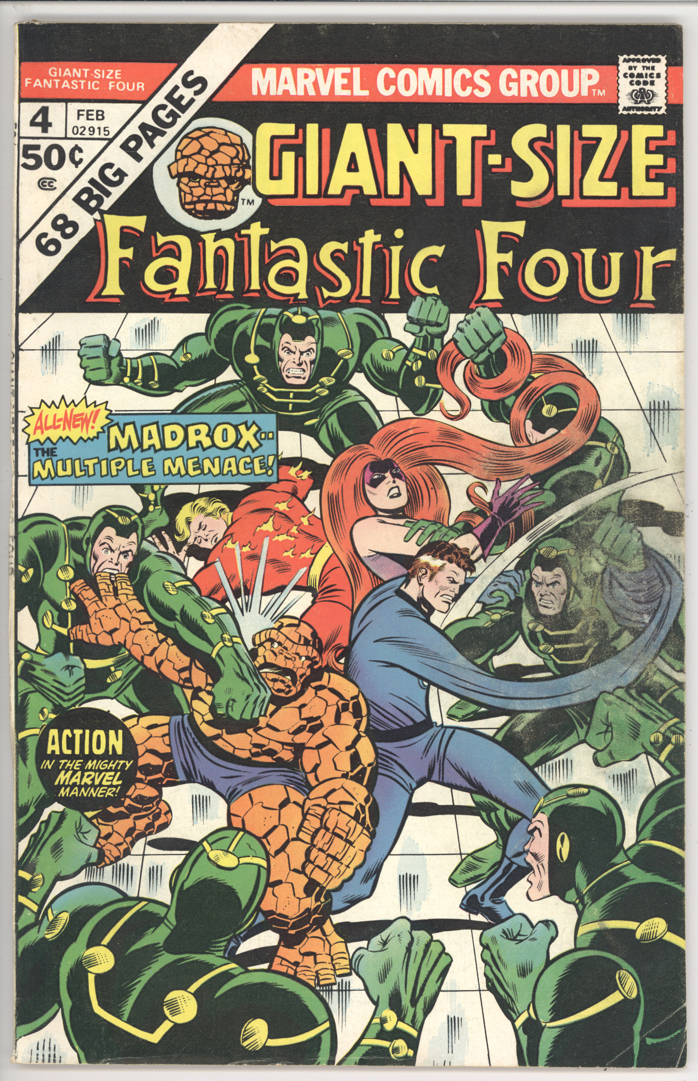 Giant-Size Fantastic Four   #4