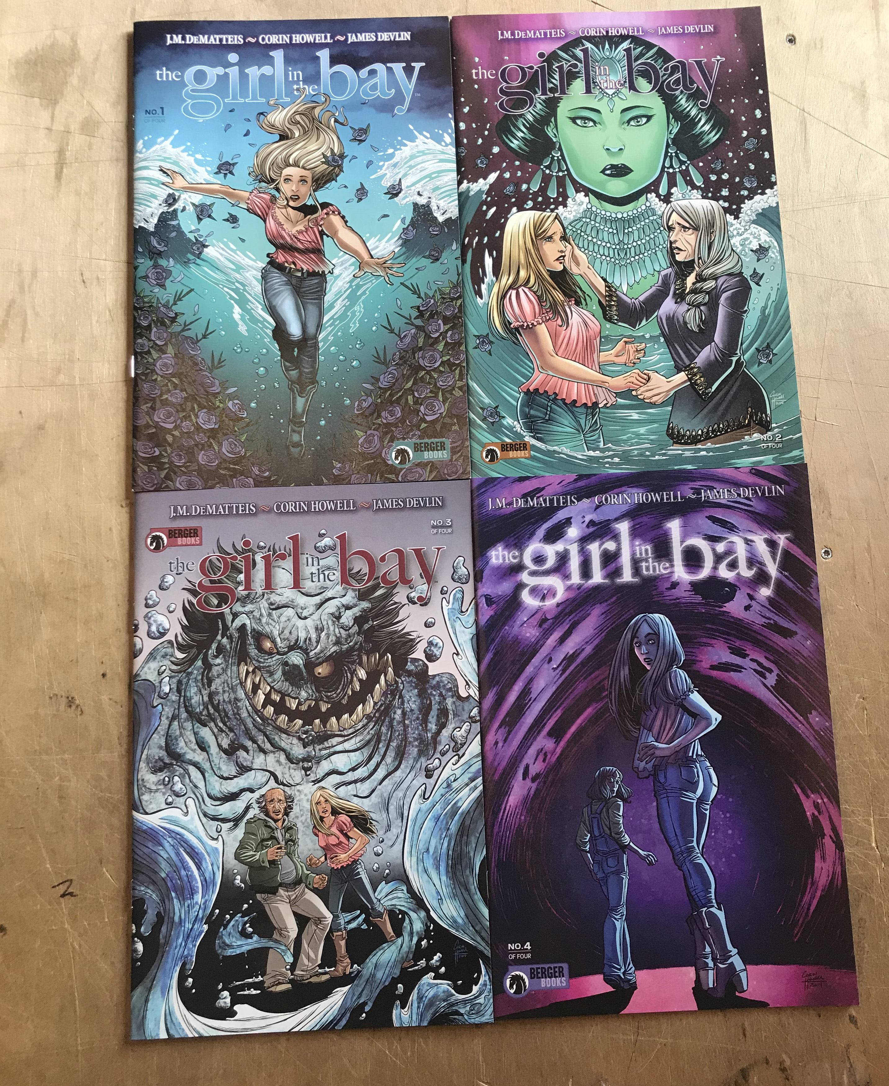 Girl in the Bay #1-4