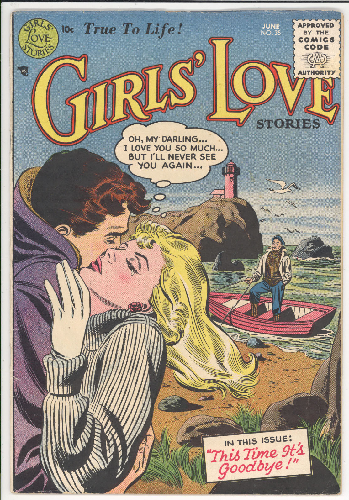 Girls' Love Stories #35 front