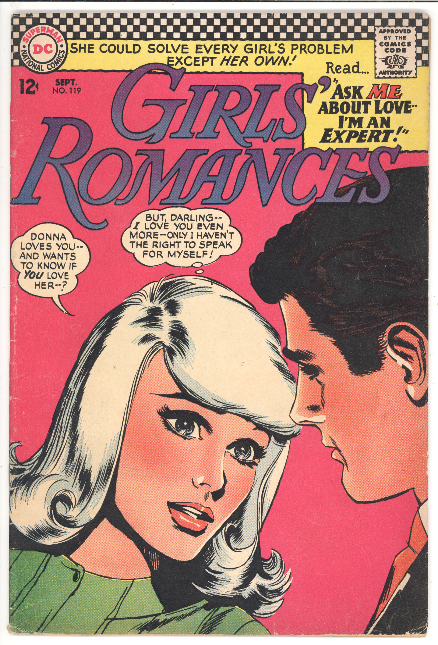 Girls' Romances #119 front