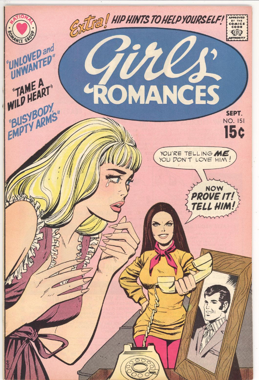 Girls' Romances #151 front
