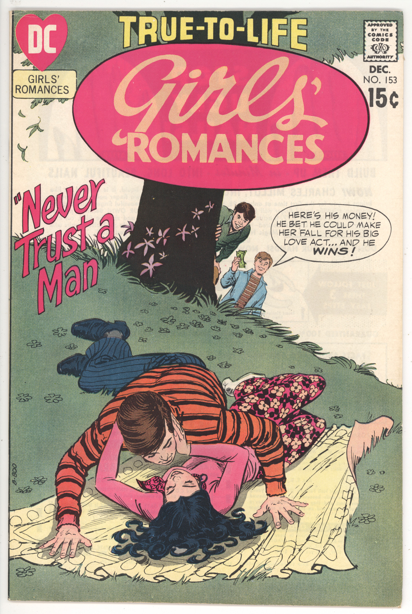 Girls' Romances #153 front