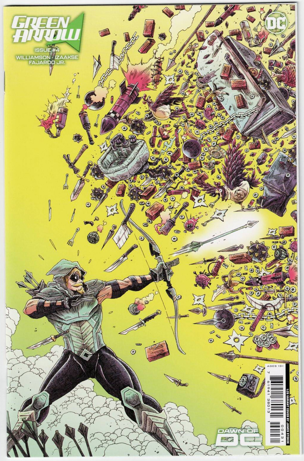 Green Arrow #4 front