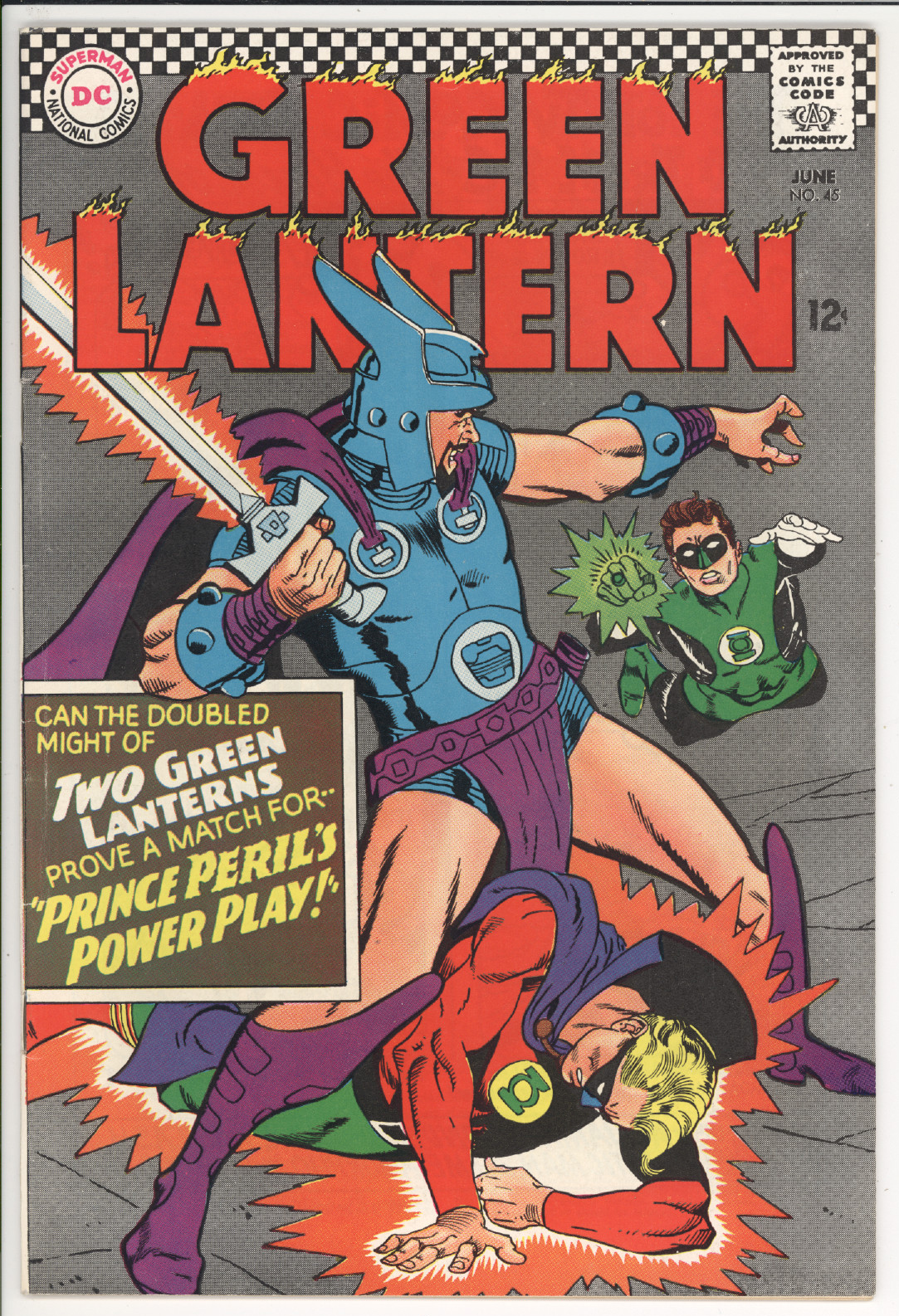 Green Lantern #45 front