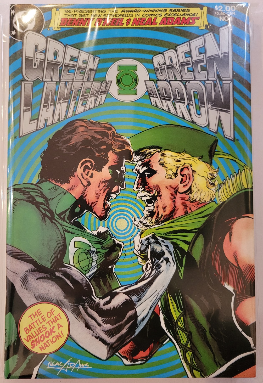 Green Lantern Green Arrow #1-7 Green Lantern Green Arrow #1-7
