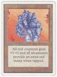MTG - Unlimited - Gauntlet Of Might front