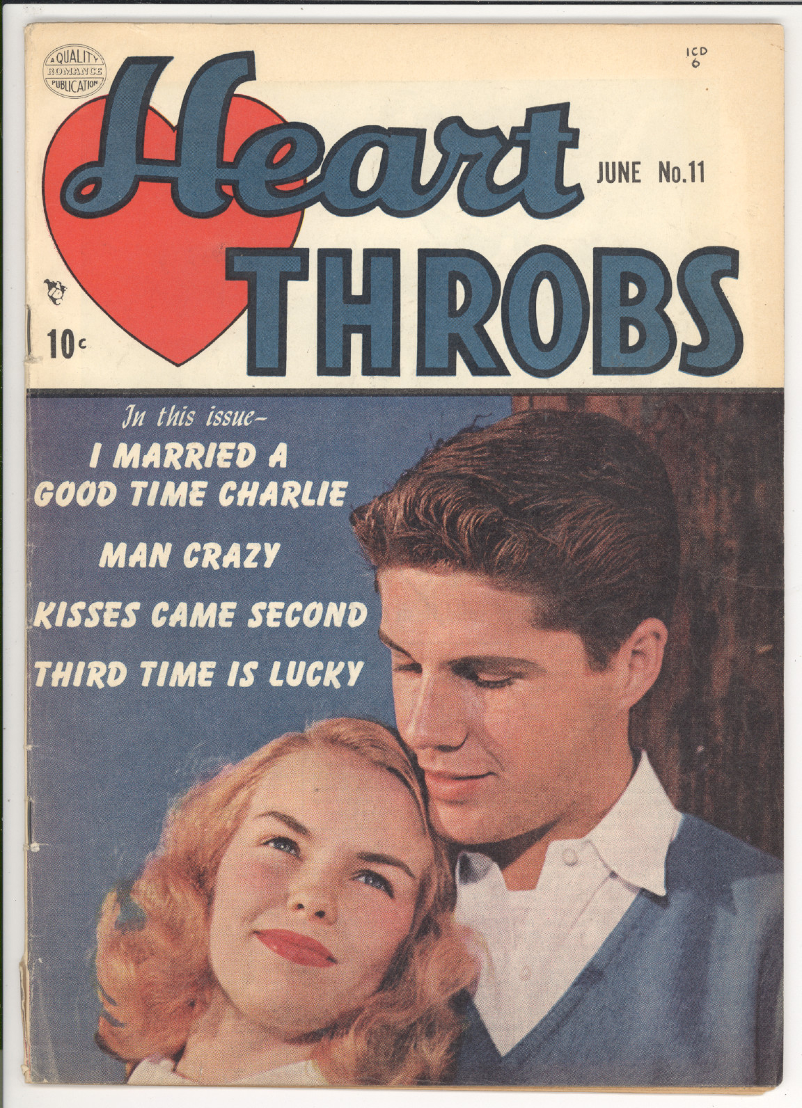 Heart Throbs #11 front
