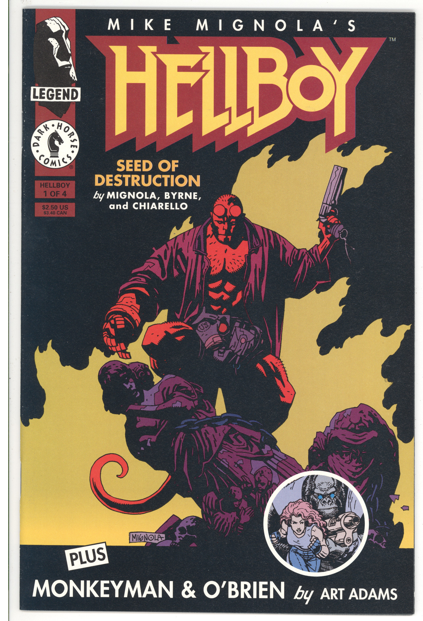 Hellboy Seed of Destruction #1 front