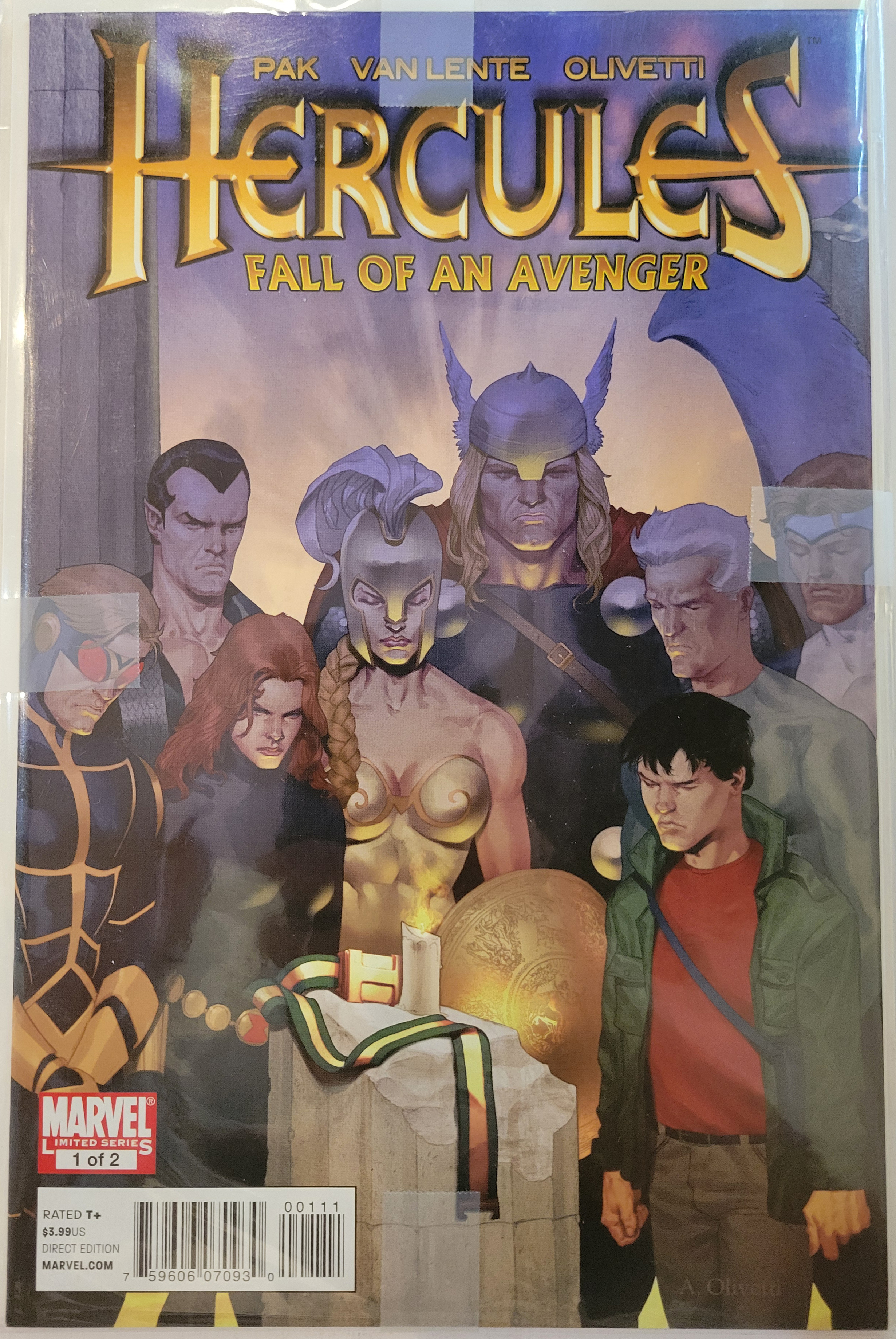 Hercules Fall of an Avenger #1-2